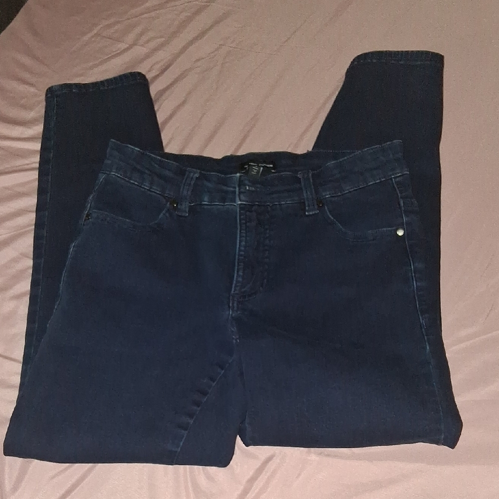 Universal Standard Dark Blue Skinny Jeans